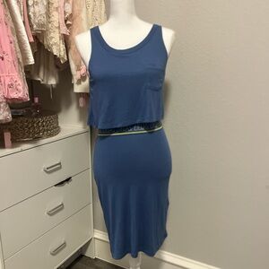 Armani Exchange Blue Dress